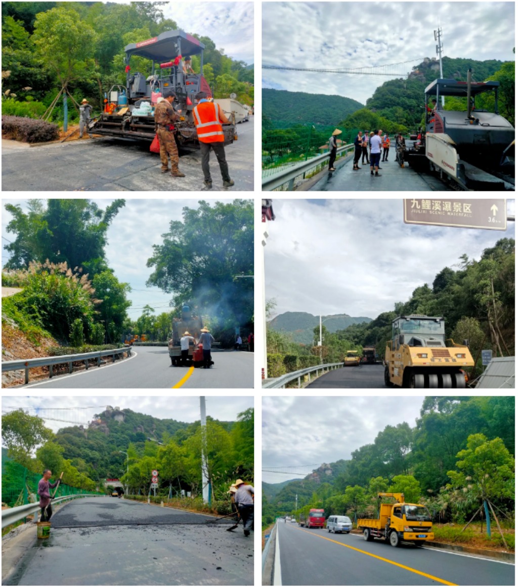牙城:牙赤公路"白改黑"工程竣工通车!
